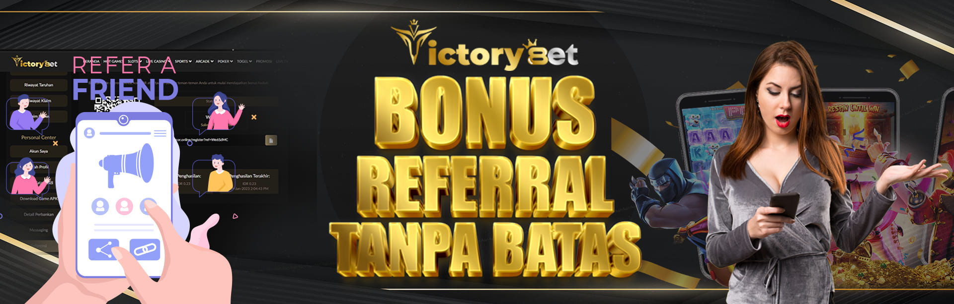 BONUS REFERRAL TANPA BATAS