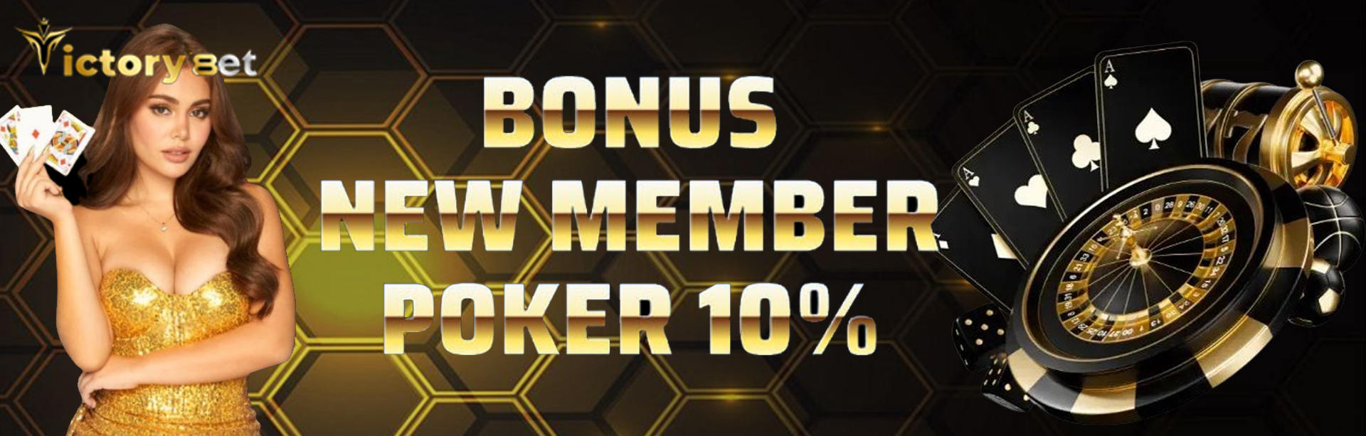 BONUS NEW MEMBER POKER 10%