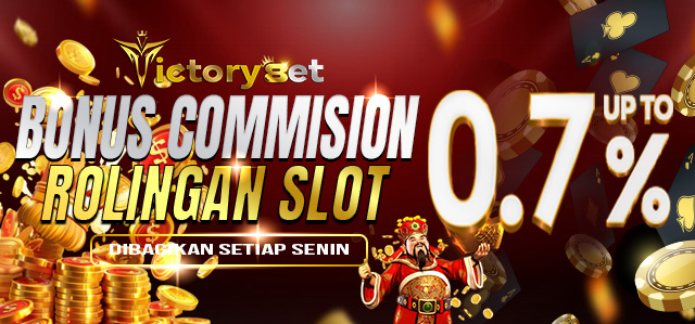 BONUS COMMISION / ROLINGAN SLOT UP TO 0,7%
